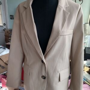 Women's Tan Blazer